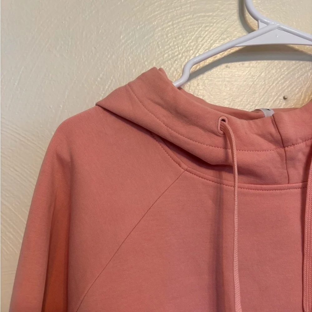 PUMA Hoodie Women’s Large Pink “Keeps You Dry” Moisture Wicking Pullover - Picture 5 of 7